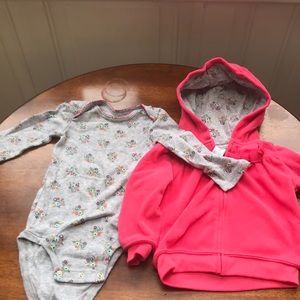 NWOT winter Long sleeve & hoodie bundle